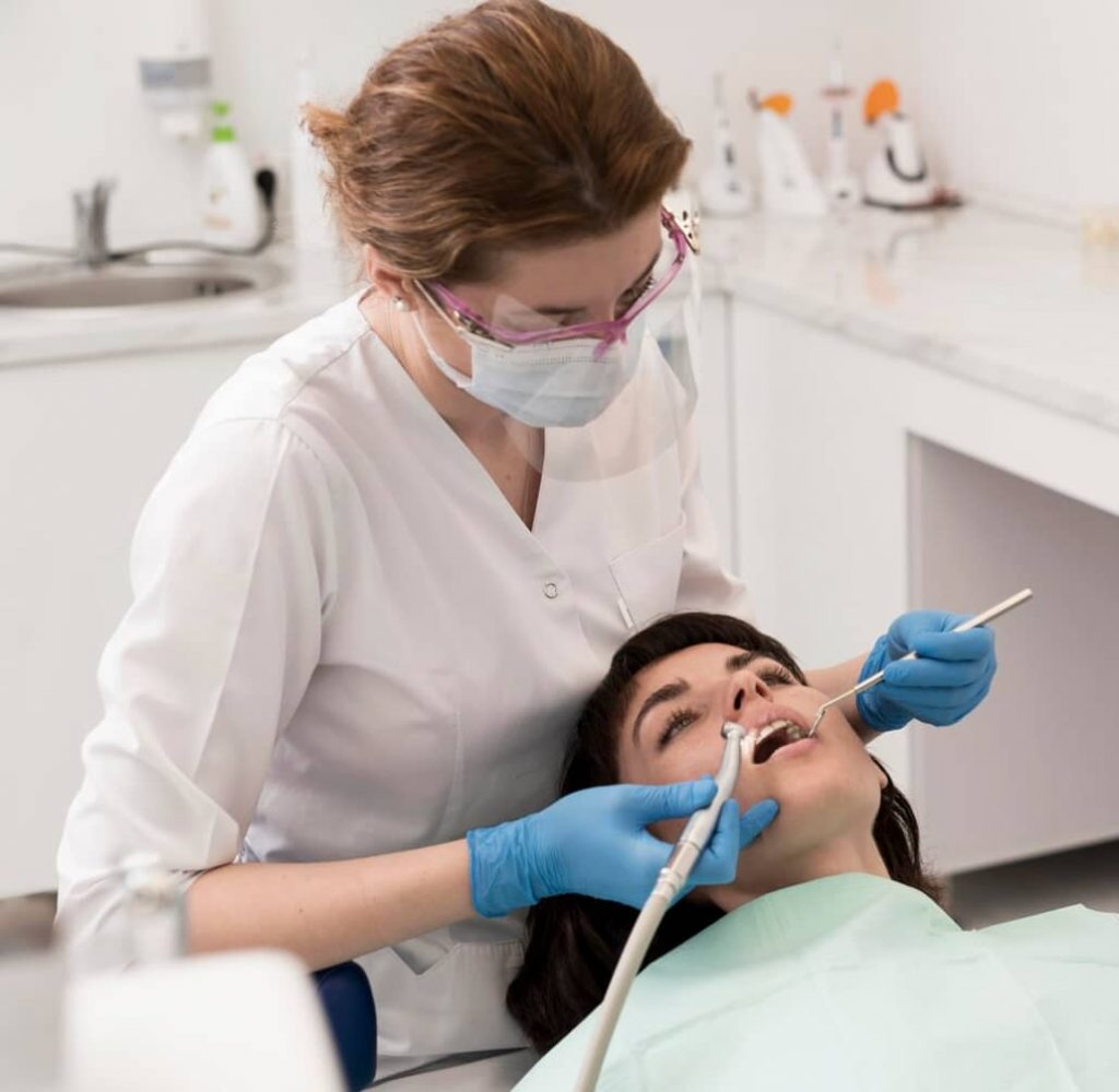 Dentist check-up