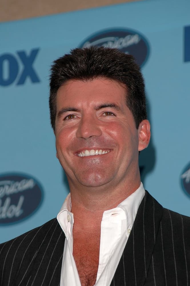 Simon Cowells teeth in 2007
