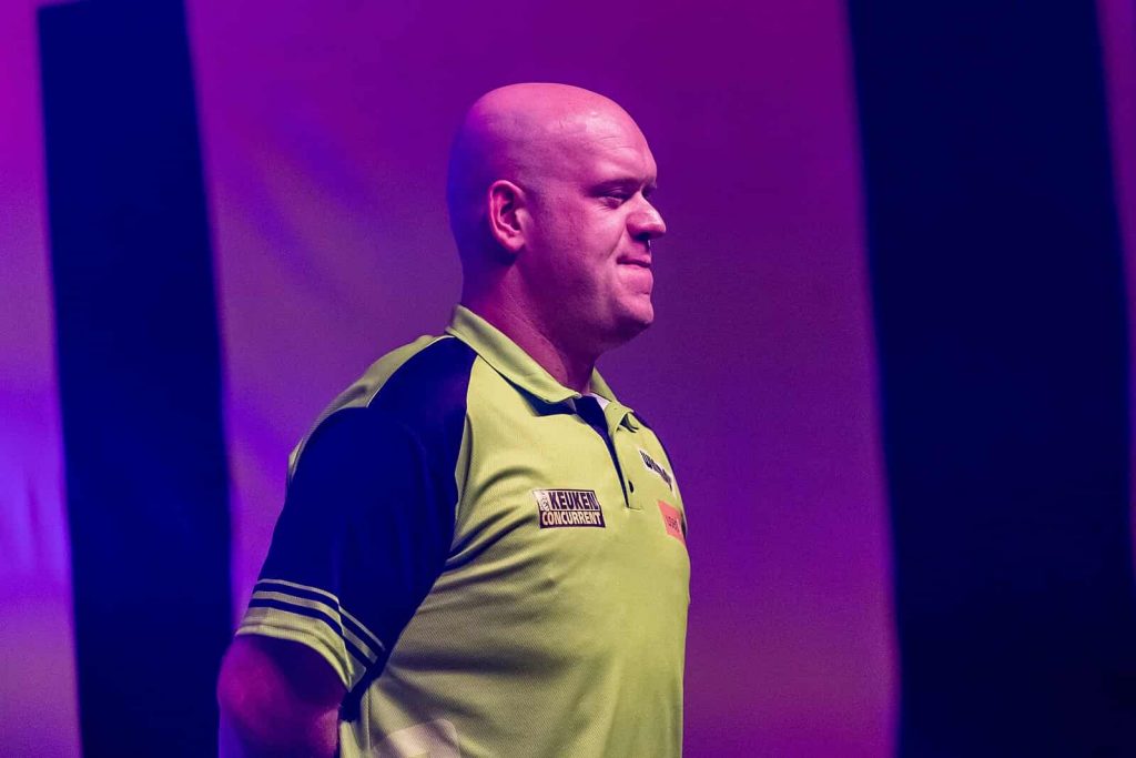 Michael van gerwen jaw